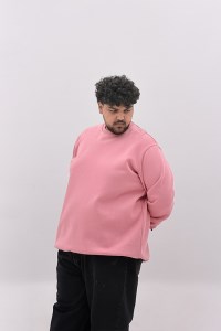 بلوز دورس مردانه سایز بزرگ بیسیک سه نخ داخل کرک MR.FAT
